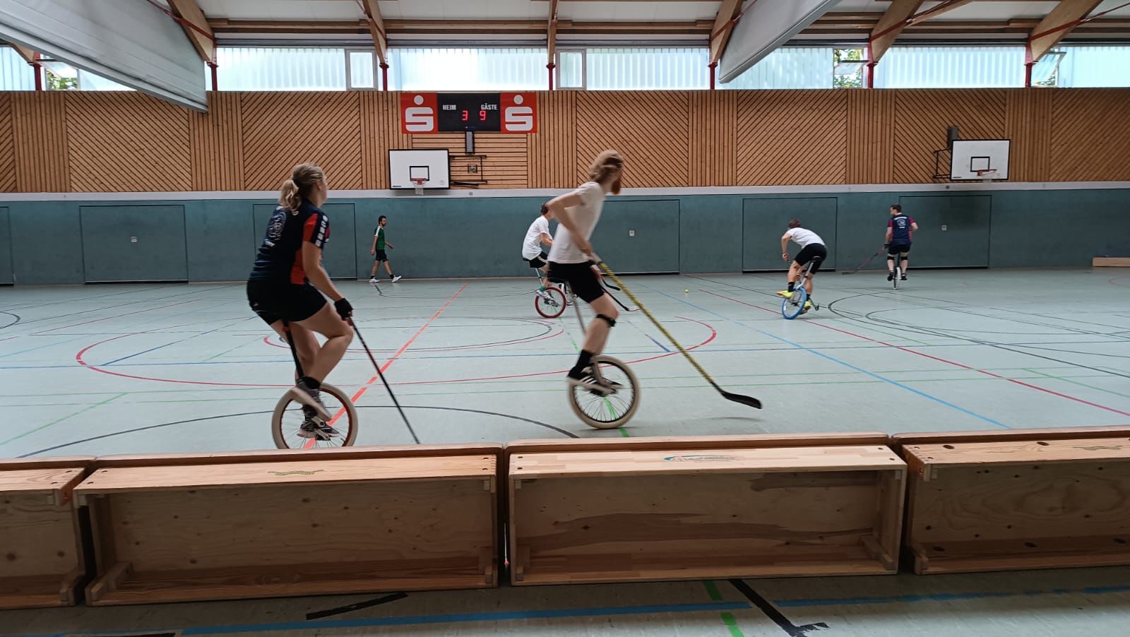 Einradhockeyturnier in Stadtlohn