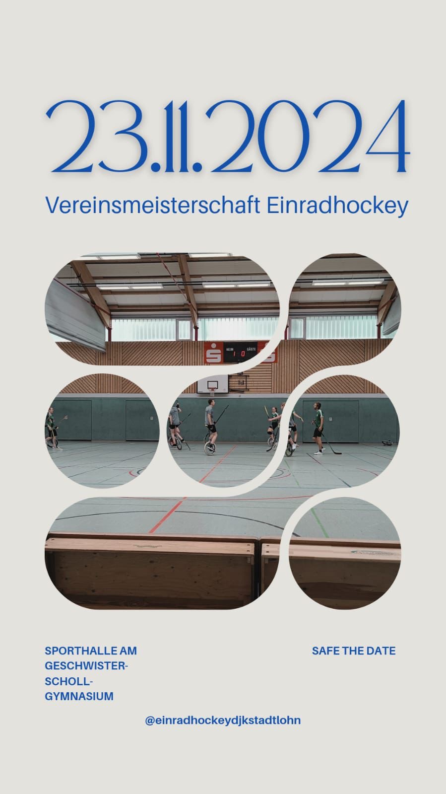 Vereinsmeisterschaft Einradhockey