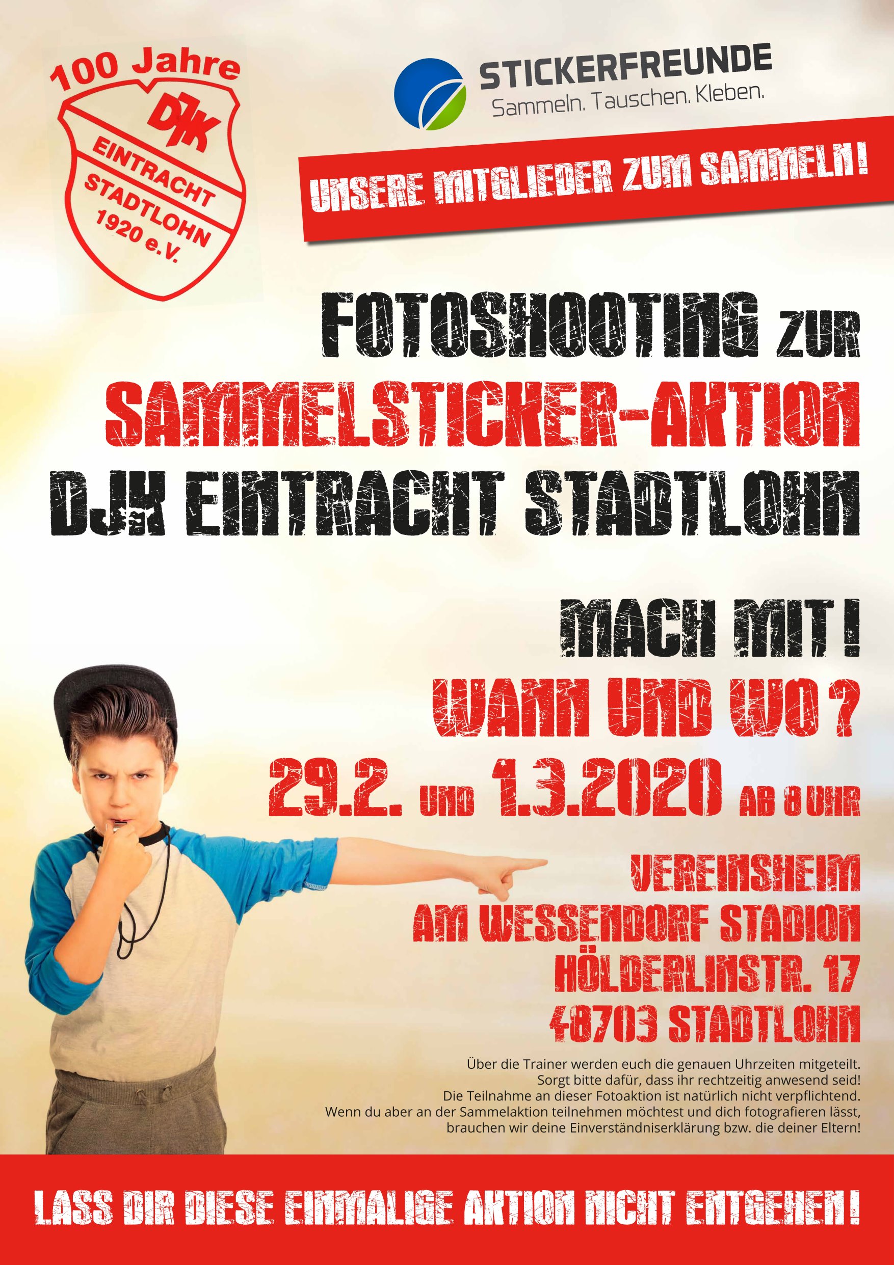 Stadtlohn ShootingPlakat 200214